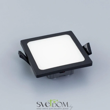 Citilux Омега CLD50K082 LED Встраиваемый светильник с диммером Чёрный CITILUX