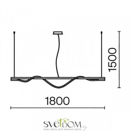 Подвесные светильники Maytoni MOD166PL-L20G3K от Магазина Svetdom.by
