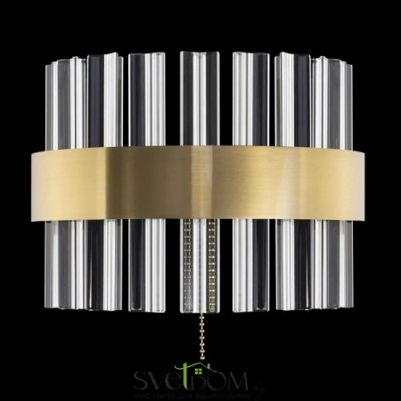 Citilux Рианна CL337313 LED Бра хрустальное с выключателем Бронза CITILUX