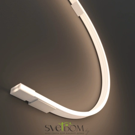 Гибкий неон Maytoni 432037 изгиб поперек оси, 9,6Вт, LED, 3000K, Белый | Svetdom.by