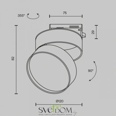 TR007-1-18W4K-B-1 Maytoni