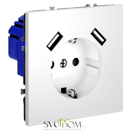 Розетки с USB Voltum S70 VLS040402  Voltum VLS040402
