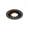 ST702.338.12 Св-к встр. Черный LED 1*12W 3000K 900Lm Ra80 24° IP20 D90xH92 180-240V Встраиваемые светильники ST LUCE