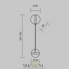 Бра MOD295WL-L12BBS3K Maytoni | Svetdom.by