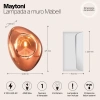 Настенные светильники MOD306WL-01C Maytoni | Svetdom.by