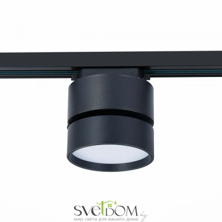 ST651.446.14 Св-к трек. Черный LED 1*14W 4000K 1 100Lm Ra>90 120° IP20 D104xH128 170-240VV Однофазная трековая система ST LUCE