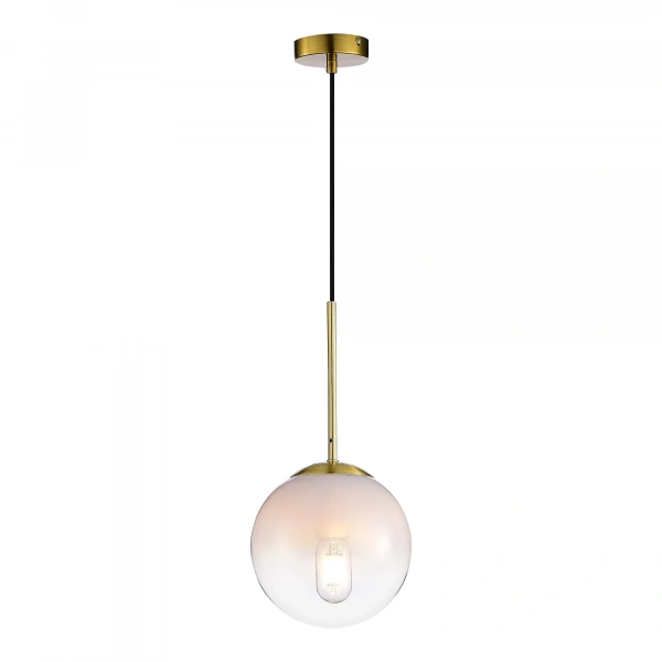 SL1190.203.01 Подвес ST-Luce Золотистый/Прозрачно-белый E27 1*60W CASSIUS