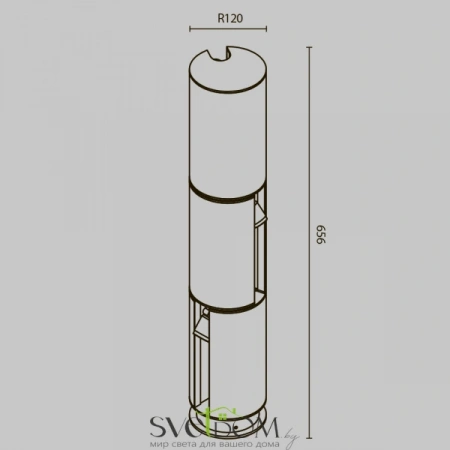O468FL-L9B3K Maytoni
