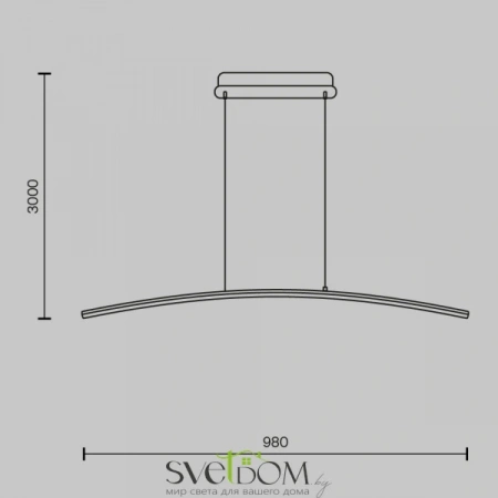 Подвесные светильники Maytoni MOD243PL-L18BSK от Магазина Svetdom.by