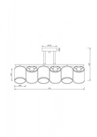 ЛюстрыFR5136PL-06CH Freya | Svetdom.by