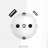 Розетка с USB, A+C Voltum S70 VLS040501  Voltum VLS040501