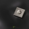 Накладка для розетки с заземлением Voltum S70 METAL Никель VLSM000611 Voltum VLSM000611