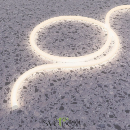 Гибкий неон Nemo D25 24В 14,4Вт/м 4000К IP65 5м 20302 | Svetdom.by