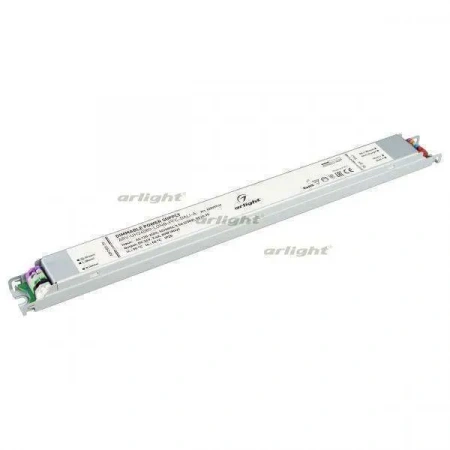 ARLIGHT Блок питания ARV-UH24080-LONG-PFC-DALI-A (24V, 3.4A, 80W) (Arlight, IP20 Металл, 7 лет)
