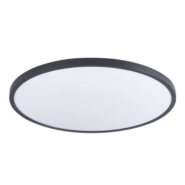 ST601.442.18 Светильник потолочный Черный LED 1*18W 4000K 1 620Lm Ra>90 120° IP20 D225xH25 180-240V Накладные светильники ST LUCE