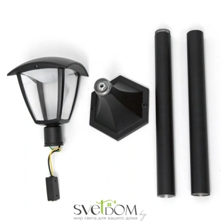 Citilux CLU04B LED Уличный парковый светильник Чёрный CITILUX