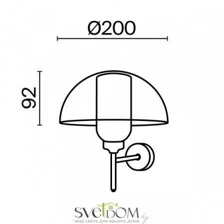 Настенные светильники MOD177WL-01B Maytoni | Svetdom.by
