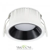 ST755.438.07 Св-к встр. Черный LED 1*7W 3000K 630Lm Ra80 120° IP20 D85xH45 100-240V Встраиваемые светильники ST LUCE
