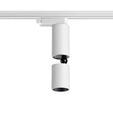 359318 PORT NT24 000 белый Светильник трековый однофазный трехжильный IP20 LED 5W 85-265V 3000K 600Лм TUBO NOVOTECH