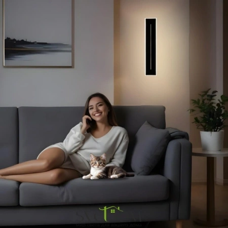 Citilux Тринити CL238641 Настенный светодиодный светильник Чёрный CITILUX