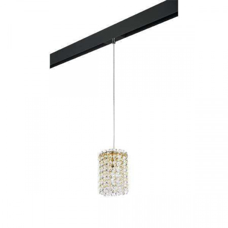 Lightstar PRO795312 Светильник д/1-фазн трека CRISTALLO 1х40W G9 ЗОЛОТО/ЧЕРНЫЙ (795312+595007) PRO795312 Lightstar