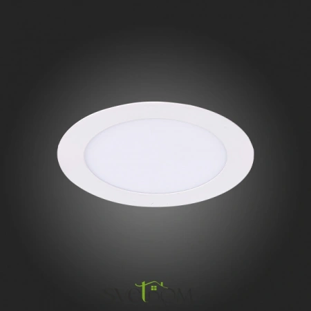 ST210.548.08 Св-к встр. Белый LED 1*8W 4000K 640Lm Ra80 110° IP20 D120xH30 220-240V Встраиваемые светильники ST LUCE