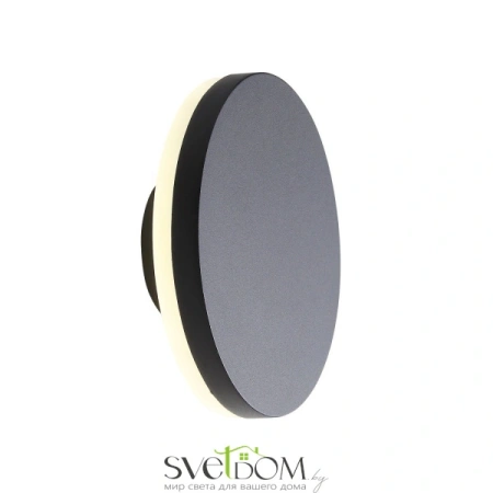 SL087.401.01 Светильник уличный настенный ST-Luce Черный кварцевый LED 1*12W 4000K CONTARIO ST LUCE