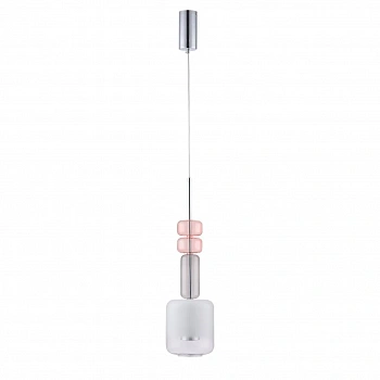 6505/1 SUSPENTIONI LN23 194 хром, красный, белый Подвес GU10 50W 220V VERONA