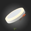 ST104.502.06 Светильник встраиваемый Белый LED 1*6W 3000K 468Lm Ra>80 120° IP20 D110xH20 170-240V Встраиваемые светильники ST LUCE