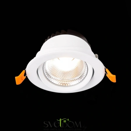 ST211.548.10.36 Св-к встр. Белый LED 1*10W 4000K 750Lm Ra80 36° IP20 D109xH65 220-240V Встраиваемые светильники ST LUCE