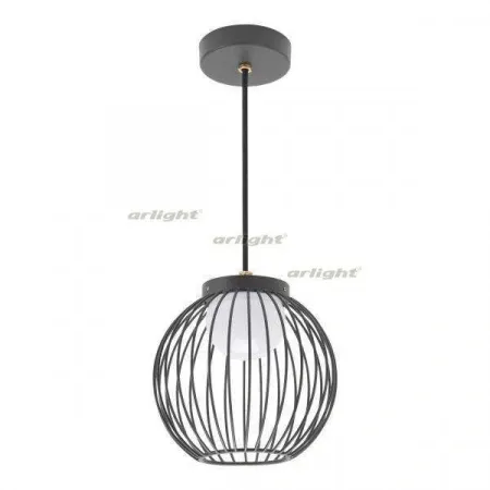 ARLIGHT Светильник LGD-PEARL-HANG-7W Warm3000 (GR, 164 deg, 230V) (Arlight, IP65 Металл, 3 года)