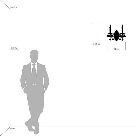 Бра 700621 Lightstar | Svetdom.by