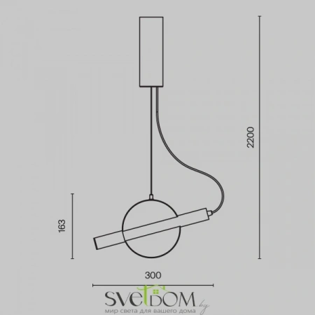 Подвесные светильники Maytoni MOD150PL-L5W3K от Магазина Svetdom.by
