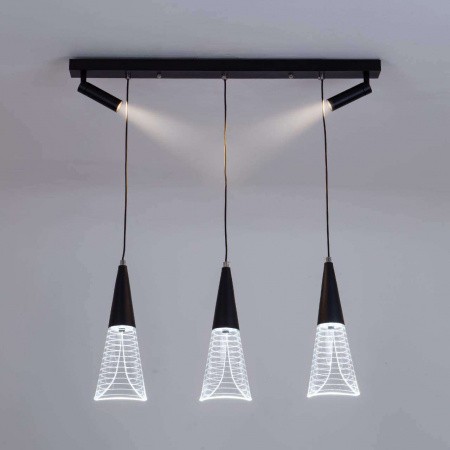 Подвесные светильники LED4U L7105-5 BK от Магазина Svetdom.by