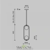 Подвесные светильники Maytoni MOD013PL-02W от Магазина Svetdom.by