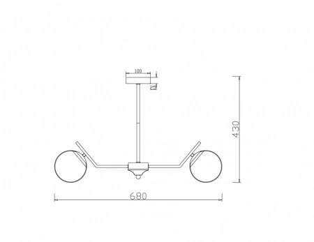 ЛюстрыFR5173PL-06BS Freya | Svetdom.by