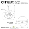 Citilux TONGA CL212183 Люстра на штанге Бронза CITILUX