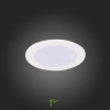 ST212.508.05 Св-к встр. Белый LED 1*5W 3000K/4000K/6000K 375Lm Ra80 110° IP20 D92xH30 220-240V Встраиваемые светильники ST LUCE