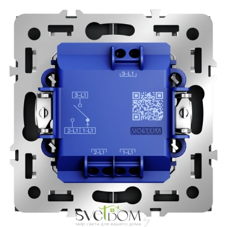 Выключатели для жалюзи Voltum S70 Графит VLS020707 Voltum VLS020707