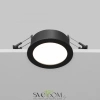 Встраиваемый светильник (Набор) Maytoni DL130-GX53-B Orb, 12Вт, 1xGX53, Черный, IP 44 Maytoni