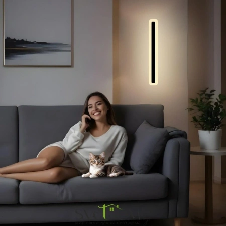 Citilux Тринити CL238561 Настенный светодиодный светильник Чёрный CITILUX