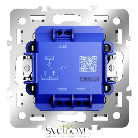 Выключатели и переключатели Voltum S70 VLS0103M Voltum VLS0103M