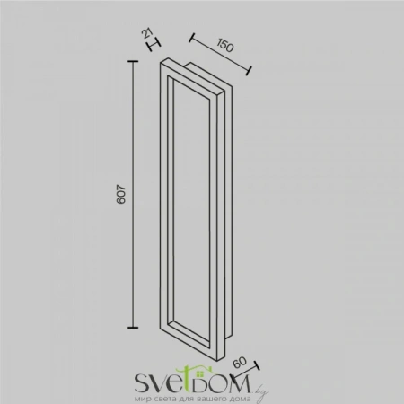 Настенные светильники MOD311WL-L55B3K Maytoni | Svetdom.by