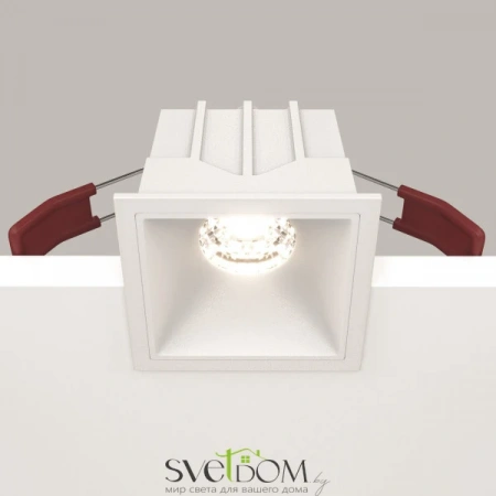 Встраиваемые светильники Maytoni DL043-01-10W4K-D-SQ-W от Магазина Svetdom.by