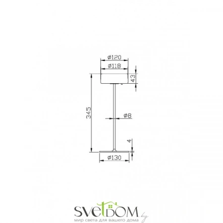 Аккумуляторный светильник Maytoni MOD229TL-L3G3K2 MOD229TL-L3G3K2 Maytoni