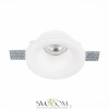 ST254.318.01 Св-к встр. из гипса Белый GU10 1*50W  IP20 D120xH50 180-240V Без ламп Встраиваемые светильники ST LUCE