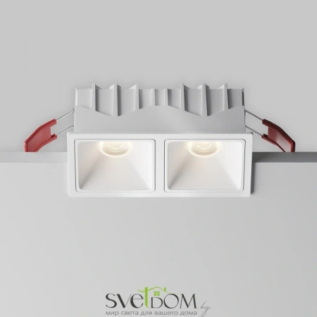 Встраиваемый светильник Technical DL043-02-10W4K-SQ-W-1 Maytoni