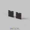 Комплект заглушек (для профиля 35x35) 2 шт., ALM-3535BT-B-EC 642038 Maytoni