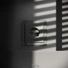 Розетки электрические с заземлением Voltum S70 VLS040106  Voltum VLS040106