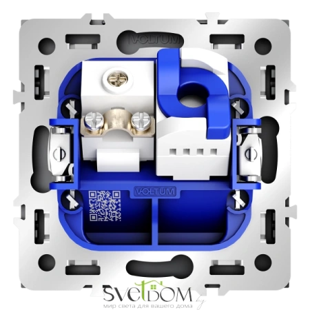 Розетка TV+RJ Voltum S70 Графит VLS060707 Voltum VLS060707